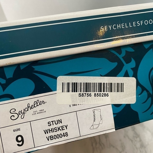 NIB Seychelles ‘Stun’ Lace Up Open Toe Boots - Picture 10 of 10